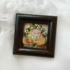 刺繍フレーム　7.5cm×7.5cm