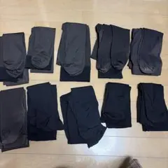 黒タイツ、フェイクタイツ 10枚セット