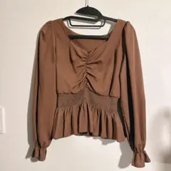 【 INGNI 】フリル 長袖トップス