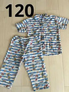 パウパトロール　パジャマ　120 半袖パジャマ　ボタン