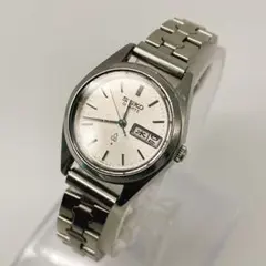 稼働品　SEIKO セイコー　クォーツ 腕時計 シルバー　レディース　デイデイト