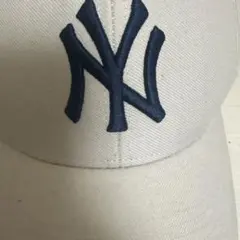 New York Yankees ベースボールキャップ クリーム