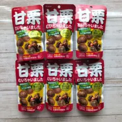 【お値下げ中】 Kracie クラシエ 甘栗 甘栗むいちゃいました　70g 6袋のサムネイル