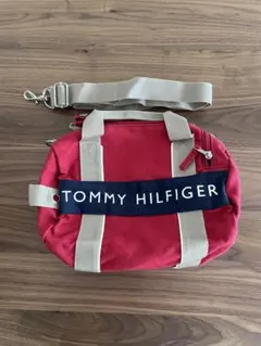 TOMMY HILFIGER 赤 ショルダーバッグ