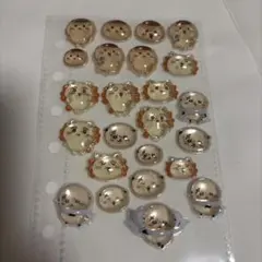 くりまんじゅう、シーサー ボンボンドロップシール