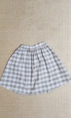 PAIR MANON チェック柄 スカート スコート パンツ 130のサムネイル