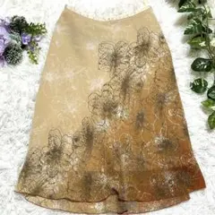 KATHARINE ROSS 花柄フレアスカート MA きれいめ ミセス