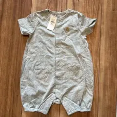 【ぷぅ様専用】GAPグレー ロンパース 60cm (3-6ヶ月)