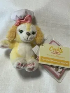 ☆新品・未使用☆香港ディズニーで購入　 　クッキーアン　ぬいぐるみストラップ