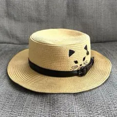 【お買得・中古品】アナスイミニ刺繍付き麦わら帽子のサムネイル