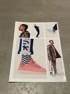 ファレルウィリアムス　adidas ステッカー