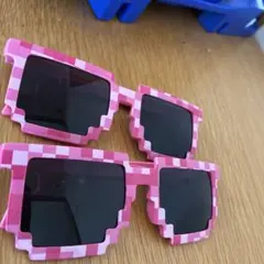 キッズ　サングラス　マイクラ風