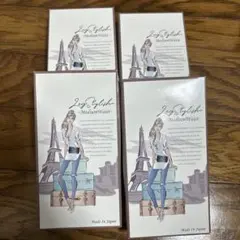 新品 レグスタイリッシュ 着圧レギンス ミディアムウエスト ブラック 4点セット