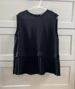 美品☆セオリーリュクス シルクノースリーブ