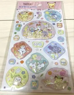 ス*）様 ポケピース　ポケットモンスター　ポケモン　シール　カプセルシール