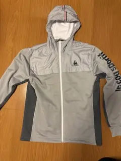 le coq sportif フード付きジャケット グレー