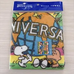 スヌーピー ユニバ ハンドタオル 34×35cm