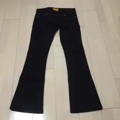 moussyのブラックデニム