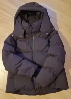 GU　ウォームパデッドブルゾン　Lサイズ　ダークブラウン