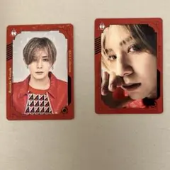 JUMP 山田涼介 RED アルバム ビジュアルカード カード ホロ