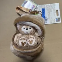 上海ディズニー限定 ぬいぐるみ　キーチェーン ダッフィー キーホルダー