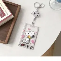 スヌーピー パスケース 定期入れ ネックストラップ 社員証ケース③
