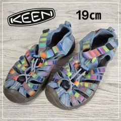 ⧉KEEN サンダル ウォーターシューズ　プール アウトドア 水陸 19.5㎝