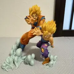 一番くじ ドラゴンボール A賞 孫悟空 & 孫悟飯 親子かめはめ波 9075
