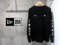 NEW ERA ブラック 長袖Tシャツ Mサイズ