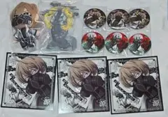 桃源暗鬼セガラッキーくじ まとめ売り ぬいぐるみ アクスタ 缶バッジ クリア色紙