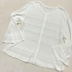 ❣️JANE MORE（オンワード樫山）夏カーディガン　7分袖サマーカーディガンのサムネイル