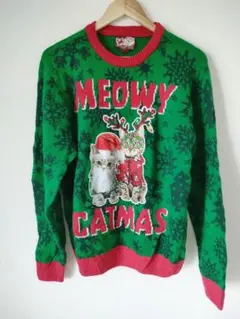 美品✨ メンズ レディース ニット セーター クリスマス イベント Ｌサイズ