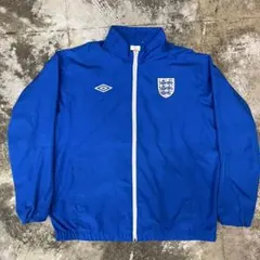 古着 00s UMBROアンブロ イングランド代表 トラックジャケット ジャージ