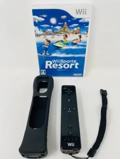【動作品】Wii スポーツ リゾート・Wii リモコン・モーションプラス セット