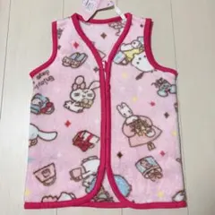 95 キティーマイメロシナモロールキキララ スリーパー かいまき 着る毛布