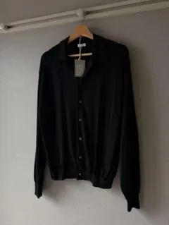 【EXCLUSIVE】O別注Open collar knit shirtのサムネイル