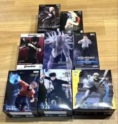 呪術廻戦 フィギュア 9体セット まとめ売り - メルカリ