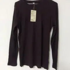 無印良品　クルーネック長袖Tシャツ