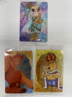 ディズニー キャラクターカード 3枚セット