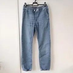 GAP デニム ジョガーパンツ ストレッチ XL 150 ブルー