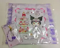 サンリオ クロミ フリル付きトート ビーズチャーム 当たりくじ