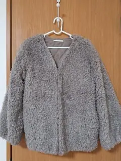 レディース　プードルファージャケット　アウター　RETRO GIRL