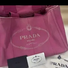 紗栄子、梨花愛用 PRADA カナパ s ピンク 付属品付き - メルカリ