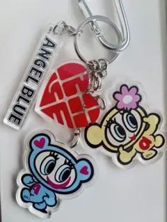 ANGEL BLUE アクリルキーホルダーセット ROSE BUD