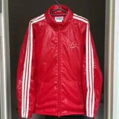 アディダス.adidas.レア物.ビンテージ.中綿ナイロン製.アウター