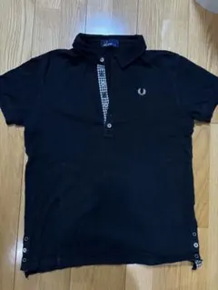 FRED PERRY ブラック ポロシャツ M - メルカリ