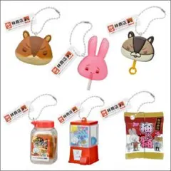 紙兎ロペ 가챠 12個 全種コンプセット 林商店 マスコット 駄菓子