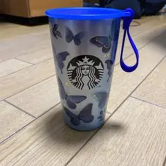 新品未使用 Starbucks タンブラー　ブルーバタフライ 355ml