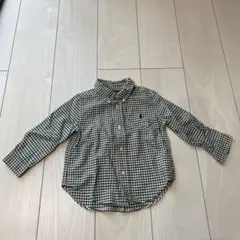 Ralph Lauren チェック柄長袖シャツ 24M