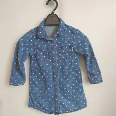 SLAP SLIP デニムワンピース サイズ100